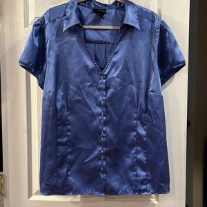 Lane Bryant size 22/24 blue blouse